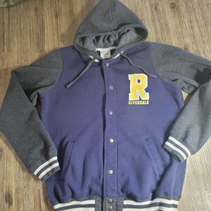 Riverdale Juniors Riverdale High School Bulldogs Varsity Jacket Size Large